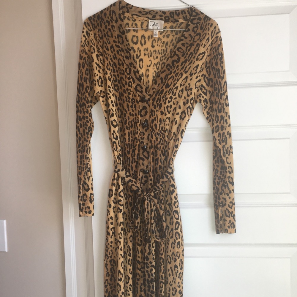 Milly Cheetah print dress